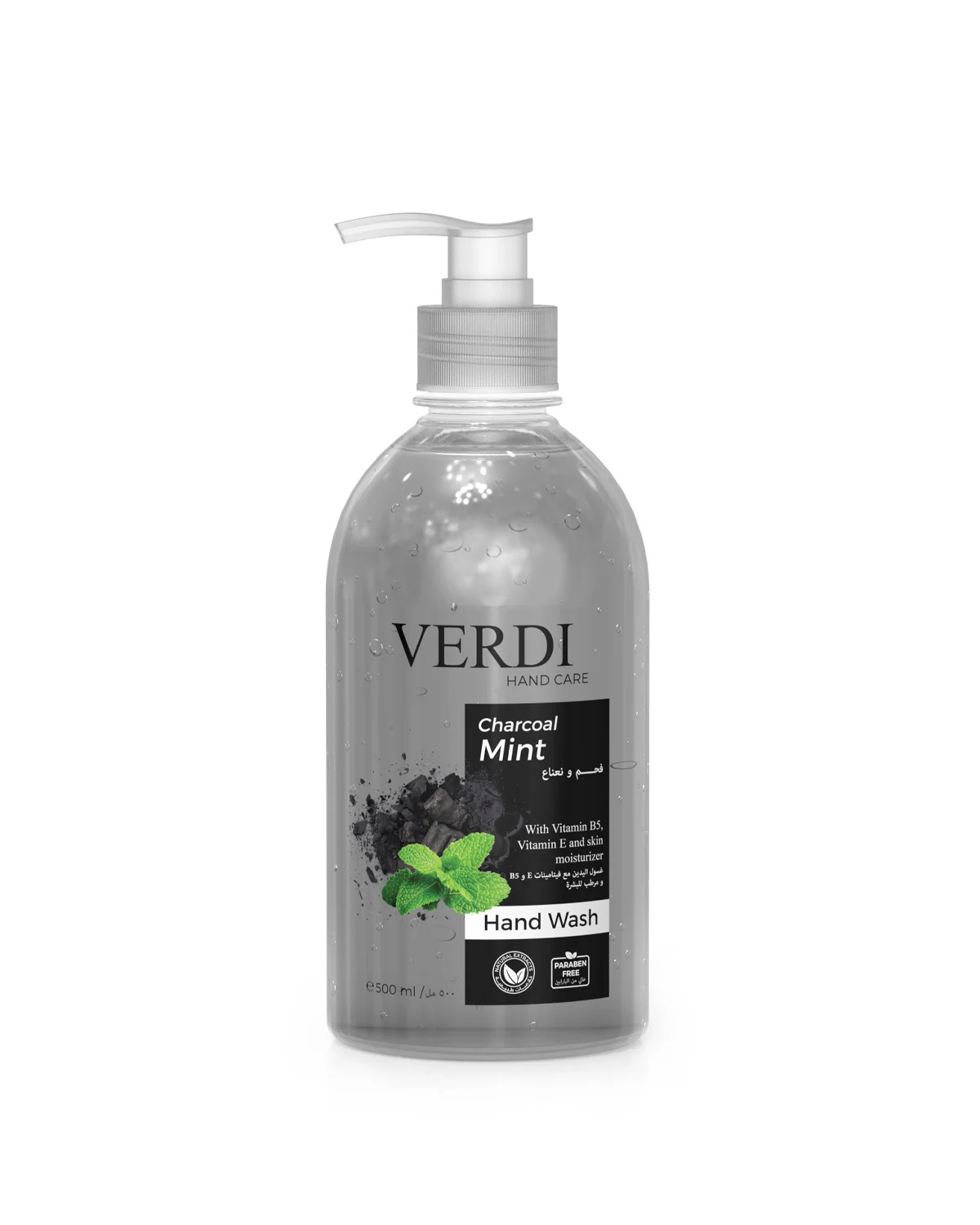 Charcoal Mint Hand Wash 500ml