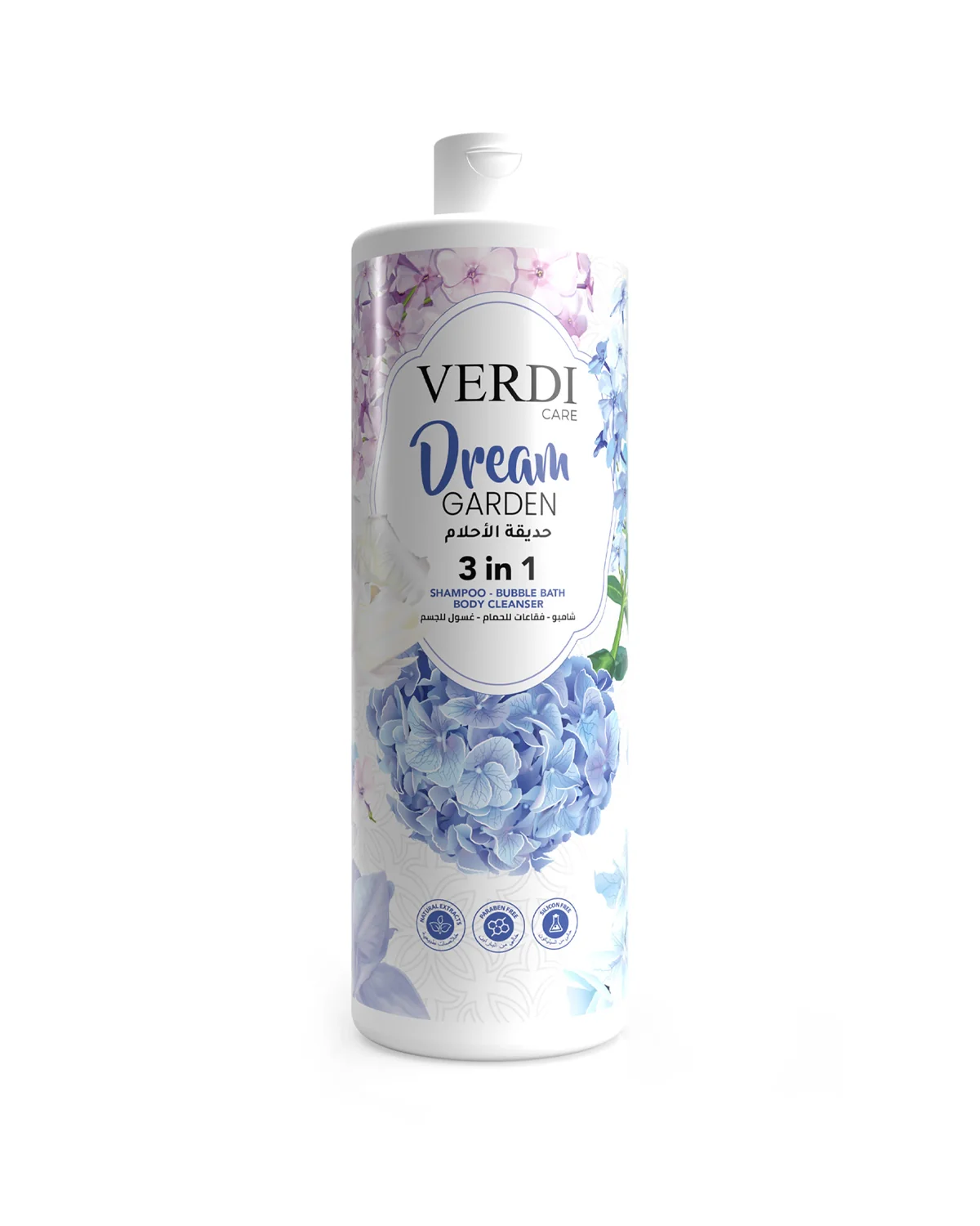 Dream Garden 3in1 Shampoo, Bubble Bath, Body Cleanser