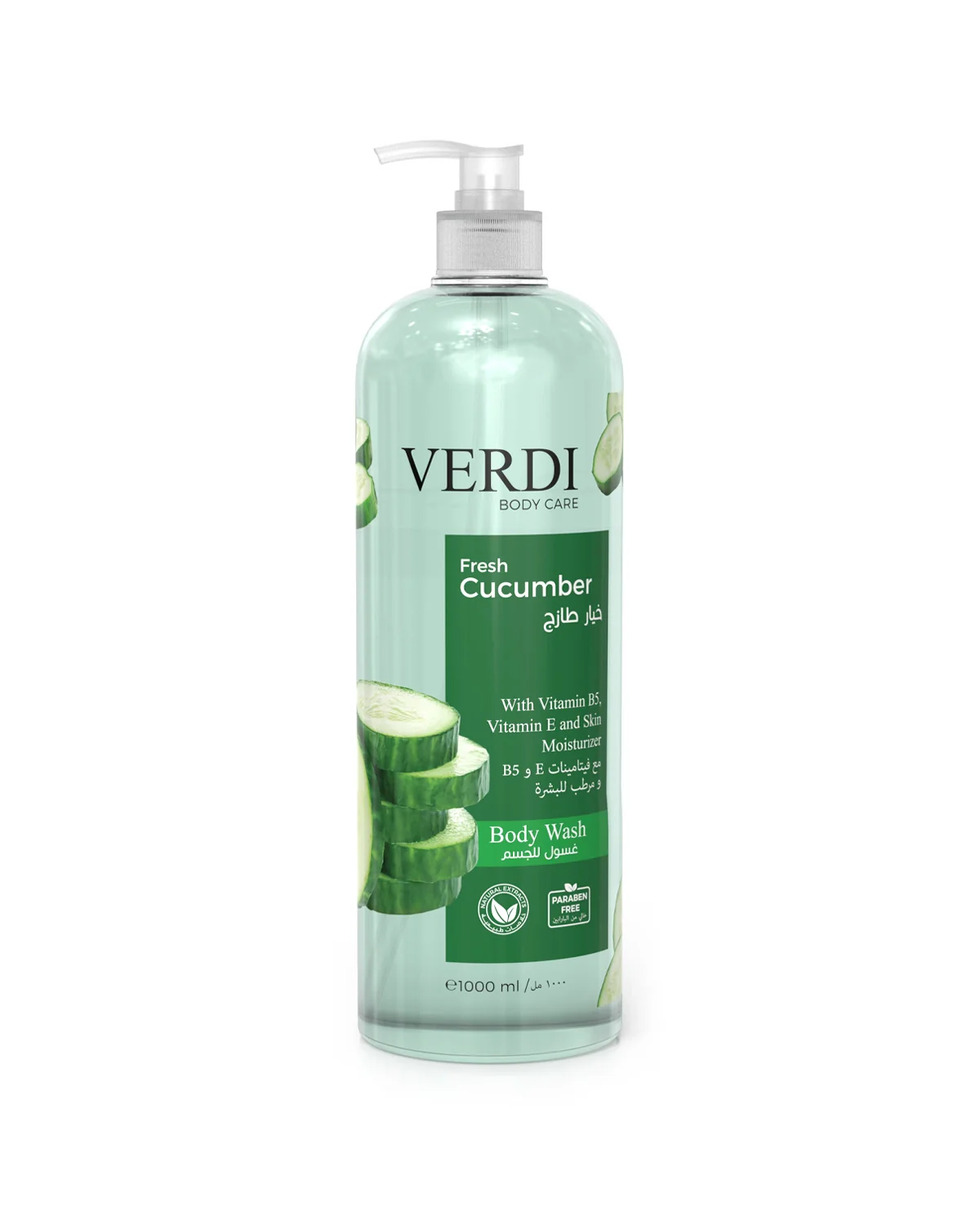 Fresh Cucumber Body Wash 1000ml