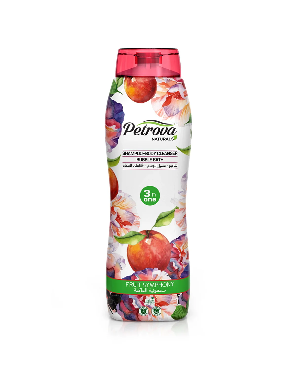 Fruit Symphony 3in1 Shampoo, Body Cleanser & Bubble Bath 800ml
