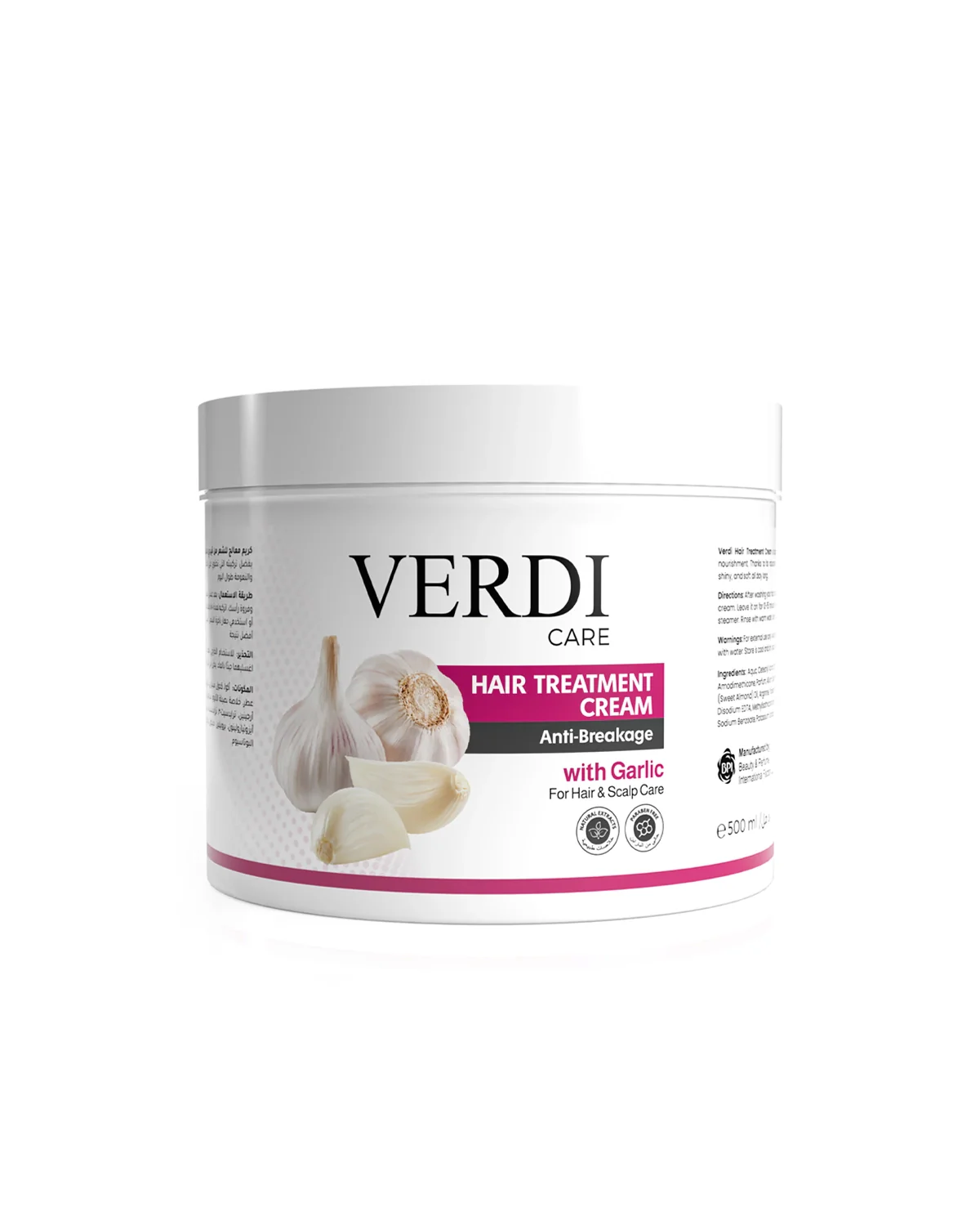 Hair Treatment Cream with Garlic