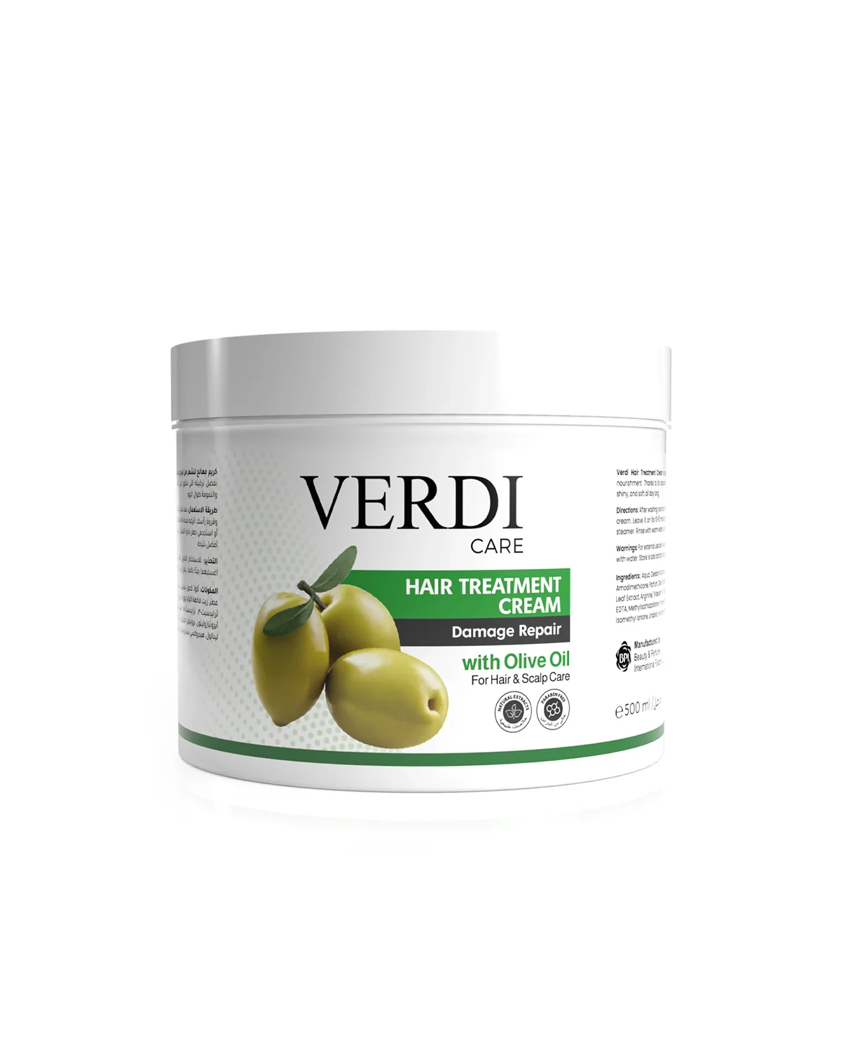 Hair Treatment Cream with Olive