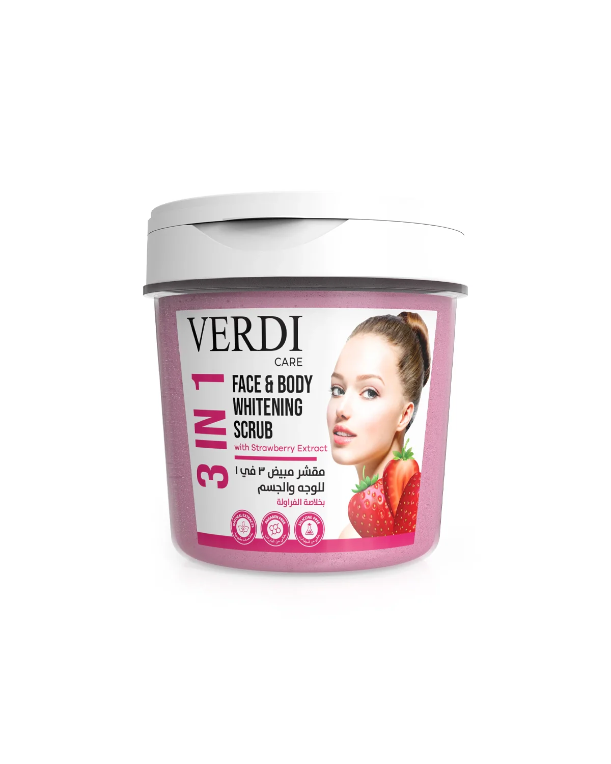 Strawberry 3-IN-1 Whitening Scrub