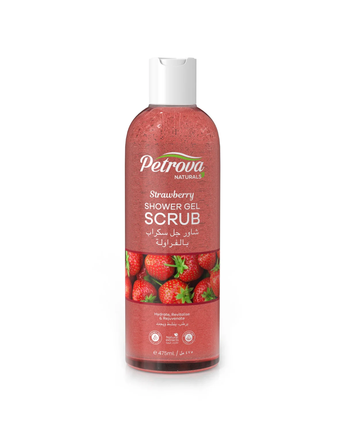 Strawberry Shower Gel Scrub 475ml